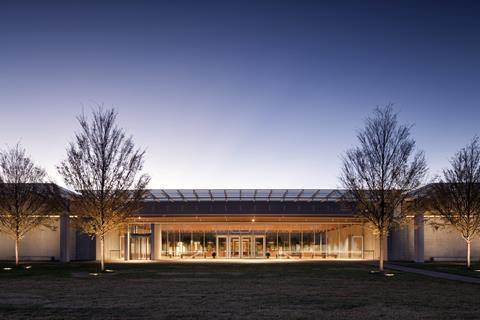 Kimbell art gallery extension by Renzo Piano